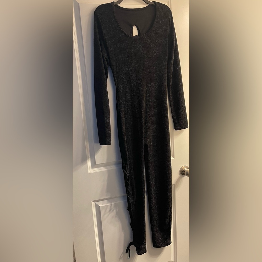 Fashion Nova Black Long Sleeve Dress
